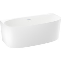 Wellsee Belle Spa 2.0 170x75 235804001 (пристенная ванна белый глянец, экран, каркас, сифон-автомат хром) Image #2