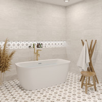 Wellsee Brillant iCon 160x80 236001001 (отдельностоящая ванна белый глянец, экран, ножки, сифон-автомат хром) Image #8