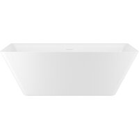 Wellsee Cute Twin S 168x75 23830102R (отдельностоящая ванна белый глянец, экран, ножки, сифон-автомат глянцевый белый)