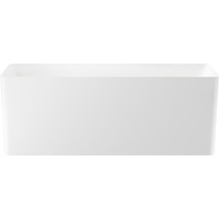Wellsee Pure BY Wellsee 166x77 230701003 (отдельностоящая ванна белый глянец, экран, ножки, сифон-автомат матовый черный) Image #3