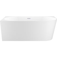 Wellsee Excellence Pro 170x75 28760701R (пристенная ванна (левая) белый глянец, экран, ножки, сифон-автомат хром)