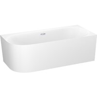 Wellsee Collaro 170x80 28910501R (пристенная ванна (правая) белый глянец, экран, ножки, сифон-автомат хром) Image #2