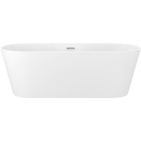 Wellsee Shell 140x70 28170101R (отдельностоящая ванна белый глянец, экран, ножки, сифон-автомат хром)