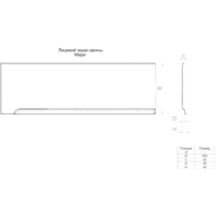 Triton Мари 170x110 R Люкс Flat (с гидромассажем) Image #3