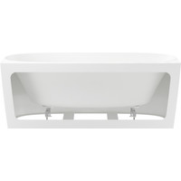 Wellsee Belle Spa 2.0 160x75 235801003 (пристенная ванна белый глянец, экран, ножки, сифон-автомат матовый черный) Image #3