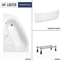 Lauter Valencia 150x100 2102150L (с ножками и лицевым экраном)