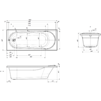 Ventospa Aqua 170x70 (с каркасом) Image #6