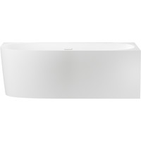 Wellsee Belle Spa 2.0 170x75 235806002 (пристенная ванна (правая) белый глянец, экран, каркас, сифон-автомат глянцевый белый) Image #1
