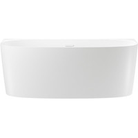 Wellsee Belle Spa 2.0 160x75 235801002 (пристенная ванна белый глянец, экран, ножки, сифон-автомат глянцевый белый)