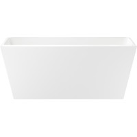 Wellsee Graceful Pro 150x77 230902001 (отдельностоящая ванна белый глянец, экран, ножки, сифон-автомат хром) Image #3