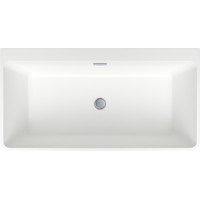 Wellsee Graceful Pro 150x77 230902001 (отдельностоящая ванна белый глянец, экран, ножки, сифон-автомат хром) Image #4
