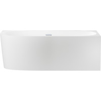 Wellsee Belle Spa 2.0 170x75 235806001 (пристенная ванна (правая) белый глянец, экран, каркас, сифон-автомат хром) Image #1