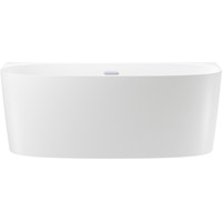 Wellsee Belle Spa 2.0 160x75 235801001 (пристенная ванна белый глянец, экран, ножки, сифон-автомат хром)