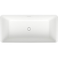 Wellsee DeSire 159,5x77 231501002 (отдельностоящая ванна белый глянец, экран, ножки, сифон-автомат глянцевый белый) Image #4