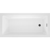 Wellsee FreeDom 2.0 150x80 23300103R (встраиваемая ванна белый глянец, сифон-автомат матовый черный) Image #1