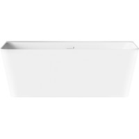 Wellsee Bromance 170x78 231601002 (пристенная ванна белый глянец, экран, ножки, сифон-автомат глянцевый белый)