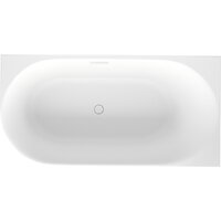 Wellsee Collaro Mini 140x70 28870502R (пристенная ванна (правая) белый глянец, экран, ножки, сифон-автомат глянцевый белый) Image #4