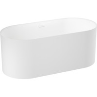 Wellsee Chalice Perfection 166x77 230602002 (отдельностоящая ванна матовый белый, экран, ножки, сифон-автомат матовый белый) Image #2