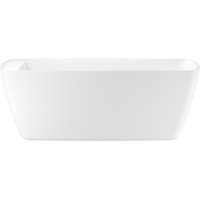 Wellsee Idéal 170x78 236901001 (отдельностоящая ванна белый глянец, экран, ножки, сифон-автомат хром) Image #3