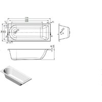 Bonito Home Bora 170x70 BH-BO-801-170/St (с ножками) Image #4