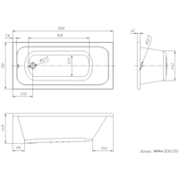 Ventospa Mitra 150x70 (с каркасом) Image #3