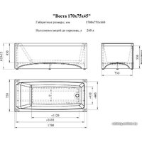 Radomir Веста 170х75 2-01-0-0-1-255Р Image #4