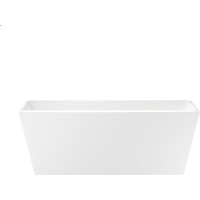 Wellsee Graceful Pro 168x80 230903003 (отдельностоящая ванна белый глянец, экран, ножки, сифон-автомат матовый черный) Image #3