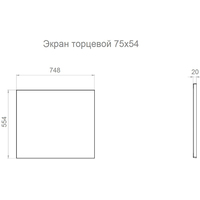 Triton Алекса 160x75 (с каркасом, сифоном, экраном) Image #8