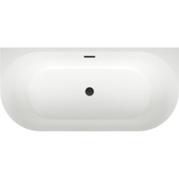 Wellsee Belle Spa 3.0 170x80 235901003 (пристенная ванна белый глянец, экран, ножки, сифон-автомат матовый черный) Image #4