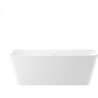 Wellsee Graceful Pro 168x80 230903002 (отдельностоящая ванна белый глянец, экран, ножки, сифон-автомат глянцевый белый) Image #1