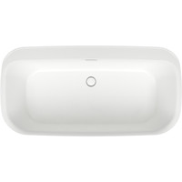 Wellsee Brillant iCon 160x80 236001002 (отдельностоящая ванна белый глянец, экран, ножки, сифон-автомат глянцевый белый) Image #4
