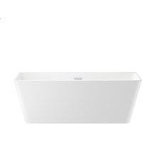 Wellsee Graceful Pro 168x80 230903001 (отдельностоящая ванна белый глянец, экран, ножки, сифон-автомат хром) Image #1