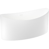 Wellsee Cerulean 174x80 231001002 (отдельностоящая ванна белый глянец, экран, ножки, сифон-автомат глянцевый белый) Image #2
