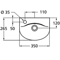 Ideal Standard Connect ARC E791401 35x26.5 Image #2