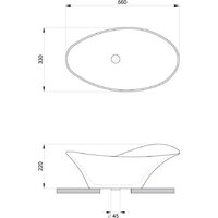 Lavinia Boho Bathroom Sink Slim 33311115 Image #6
