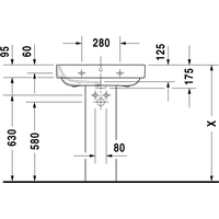 Duravit Happy D.2 65x49.5 [2316650000] Image #4