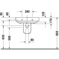 Duravit Happy D.2 65x49.5 [2316650000] Image #5