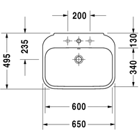 Duravit Happy D.2 65x49.5 [2316650000] Image #3