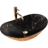 Rea Royal in Black Marble/Gold REA-U8008