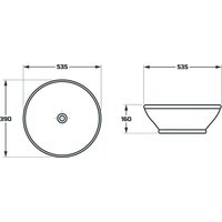 Maxonor Pure Life Reina PL-SK106C3-18 (3939) накладной (белый глянец) Image #4