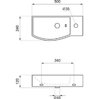 Lavinia Boho Bathroom Sink Slim 33311037 Image #6
