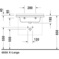 Duravit Starck 3 70x49 (0304700000) Image #3