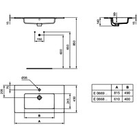 Ideal Standard Tempo 61x45 [E066801] Image #2