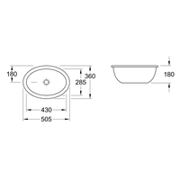 Villeroy & Boch Loop & Friends 43x28.5 [616110R1] Image #2