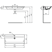 Ideal Standard Tesi Vanity E027401 Image #2