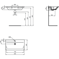 Ideal Standard Connect Air Vanity E027901 Image #2