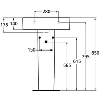 Ideal Standard Connect CUBE E784401 55x46 Image #5