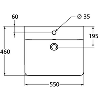 Ideal Standard Connect CUBE E784401 55x46 Image #6