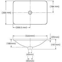 Maxonor Pure Life Pasion PL-SK409C3-18 (4836) накладной (белый глянец) Image #2