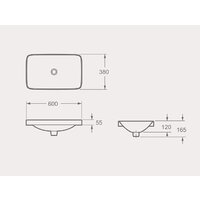 Maxonor Pure Life Futuro PL-SK406C3-18 (6038) накладной (белый глянец) Image #4